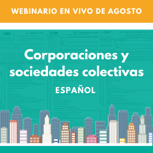 Nivel I: Agosto corporaciones y sociedades colectivas presenciales webinario